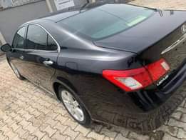 A picture of A month used 2008 model Lexus ES350 7.8 Million naira