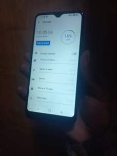 A picture of Alcatel 3L with 64gb storage 4gb ram single simcard