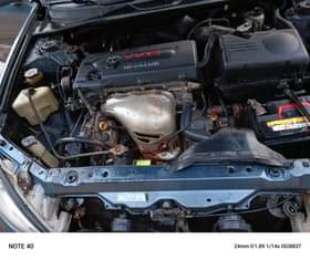 A picture of Belgium standard Camry 04 model with everything working perfectly good