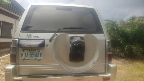 A picture of Land cruiser pajero