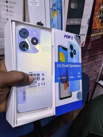 A picture of Tecno pop 8 At wholesale prices Storage 128gb 8gb Call
