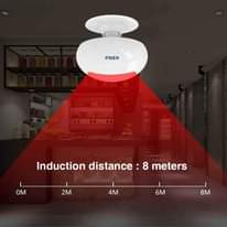 A picture of WIRELESS MOTION DETECTER DOOR BELL AND SECURITY ALARM