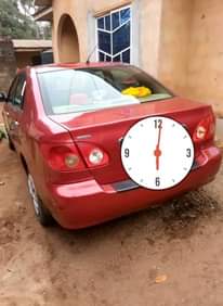 A picture of 2 2Million Naira Settlement 100k 06 07 Toyota Corolla Sound