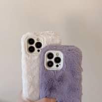 A picture of Ottwn Candy Color Warm Furry Phone Case