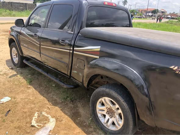 A picture of Toyota Tundra truck for sale price 5 5m call 08063318125