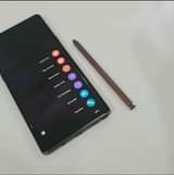 A picture of Galaxy note 9