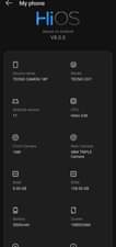A picture of Tecno camon 18p