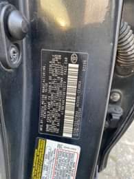 A picture of Clean reg 07 Camry neatly used by a lawyer well