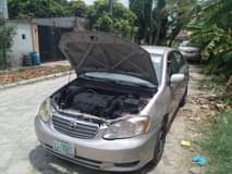 A picture of Toyota Corrolla 2004 model 2021 on custom 70 first body