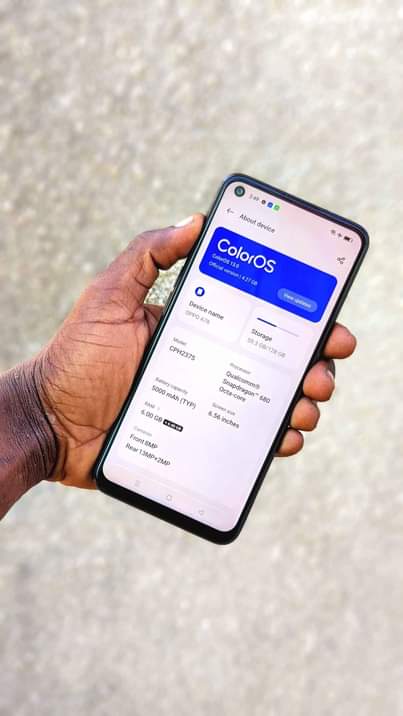 A picture of Oppo a76