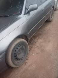 A picture of Toyota Corolla old model automatic transmission is available with good
