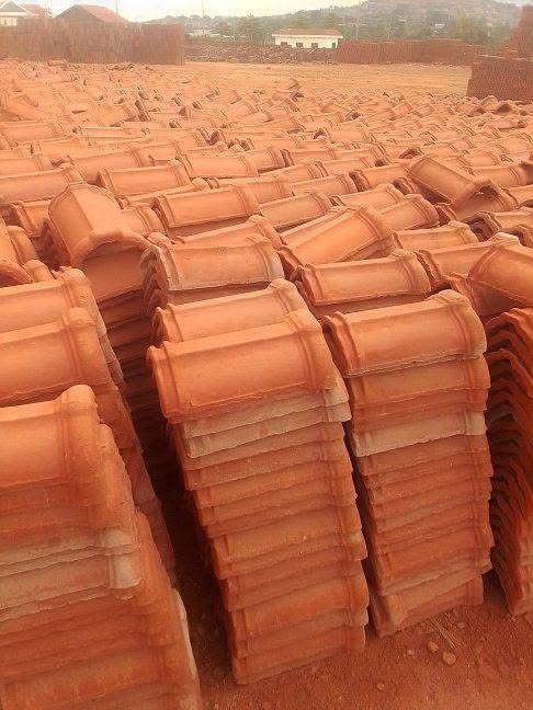 A picture of Clay made building products