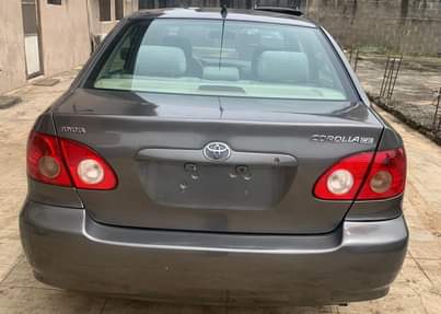 A picture of TOKUNBO Toyota Corolla 2005Model No mechanical issues Good condition Papers