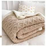 A picture of Tufted fleece blankets
