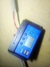 A picture of Solar panel setup