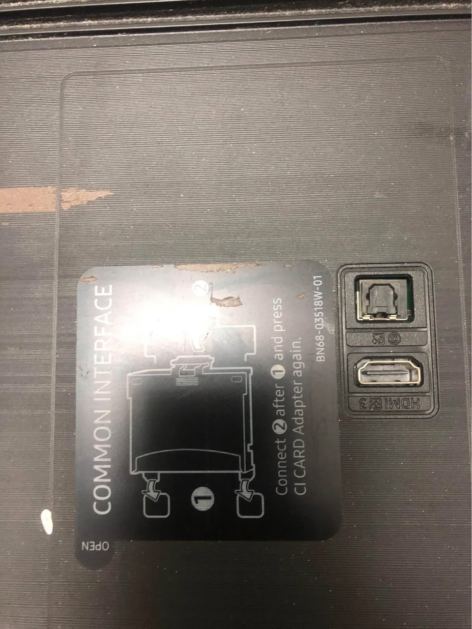 A picture of Samsung smart tv 2023 50inch