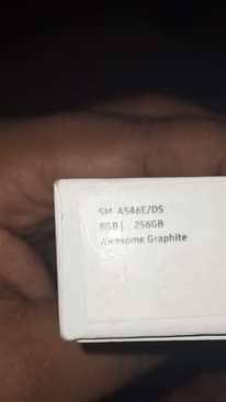 A picture of Samsung A54 5g 256gb 8gb ram