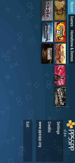 A picture of Games psp