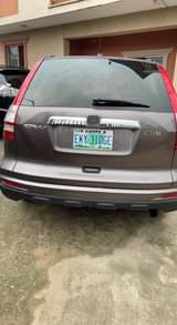 A picture of Registered honda Crv 2009