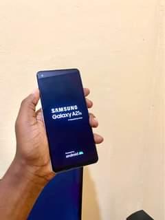 A picture of samsung a21s