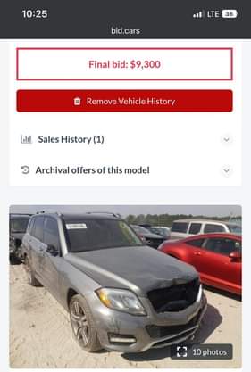 A picture of Less than a year drive 2013 Glk 350 thumb starter