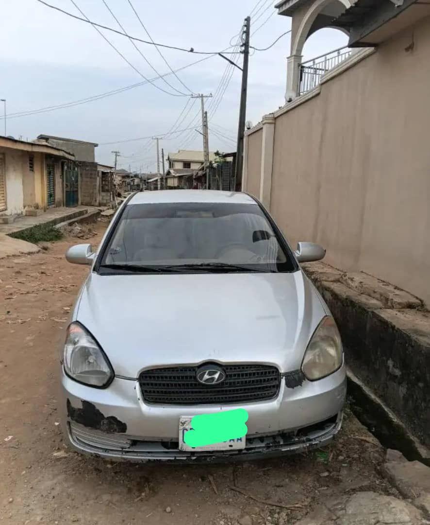 A picture of Hyundai accent manual