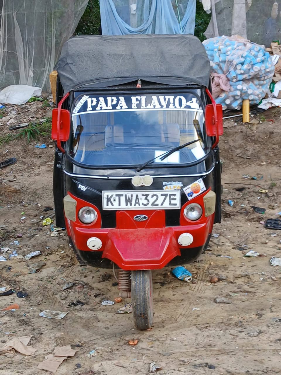 A picture of Mahindra diesel engine
