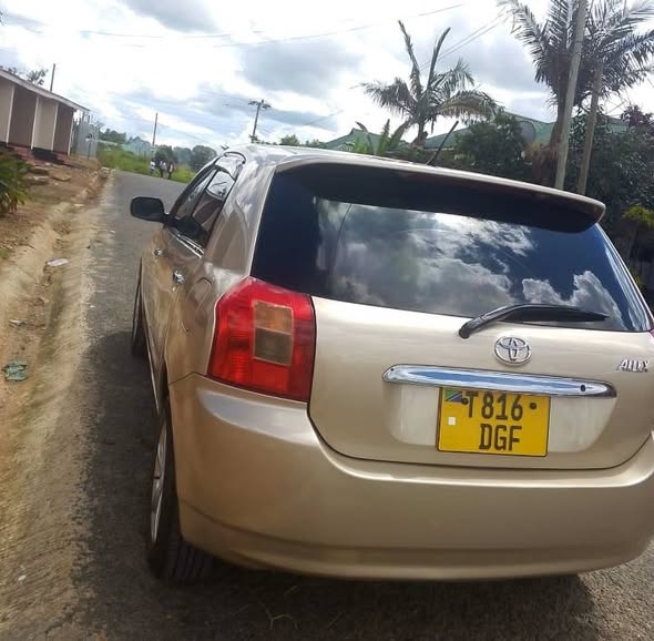 A picture of TOYOTA ALLEX INAUZWA 5 4M 0791084871