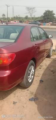 A picture of Christmas Deal Sharp Red Toyota Corolla 2005 First Body Engine
