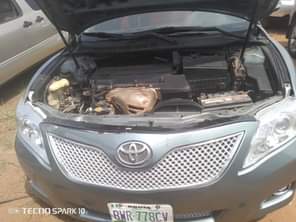 A picture of Highest grade Toyota Camry spider everything is intact and untouched