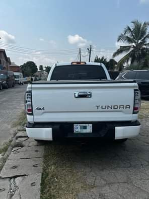 A picture of Few months used 2018 TUNDRA Price 28 5M Lagos deal
