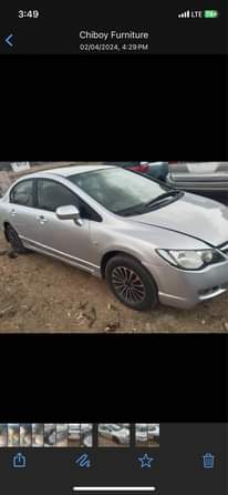 A picture of Honda Civic untampered engine and gear