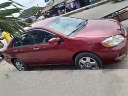 A picture of HOTTEST DEAL THESE CHRISTMAS Toyota corolla 2005 model Engine super