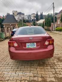 A picture of Toyota Corolla 09
