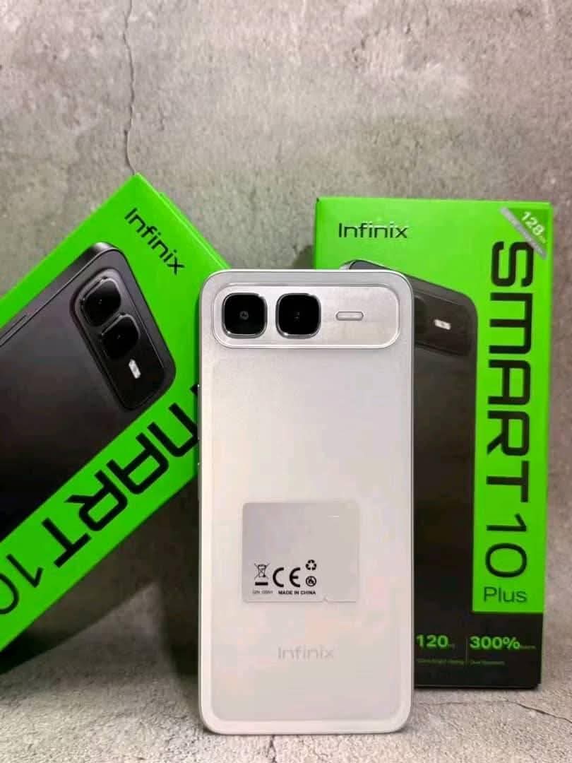 A picture of Infinix 64gb 3RAM Smart10 plus 270 000 Location Dar Kariakoo