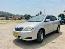 A picture of Toyota runx milion 11 8 Ipo mwanza Automatic Engine safi
