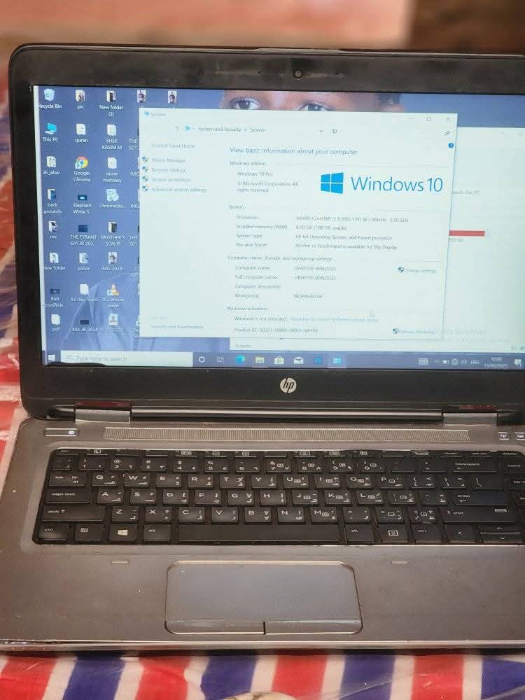 A picture of Laptop