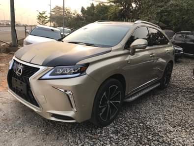 A picture of NEW ARRIVAL ENTICING FOREIGN USED RX350 LEXUS F SPORT WITH