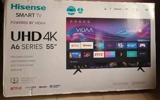 A picture of Hisense tv screen