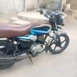 A picture of Tvs old model injini kinanda ipo kivule fremu kumi mikoani