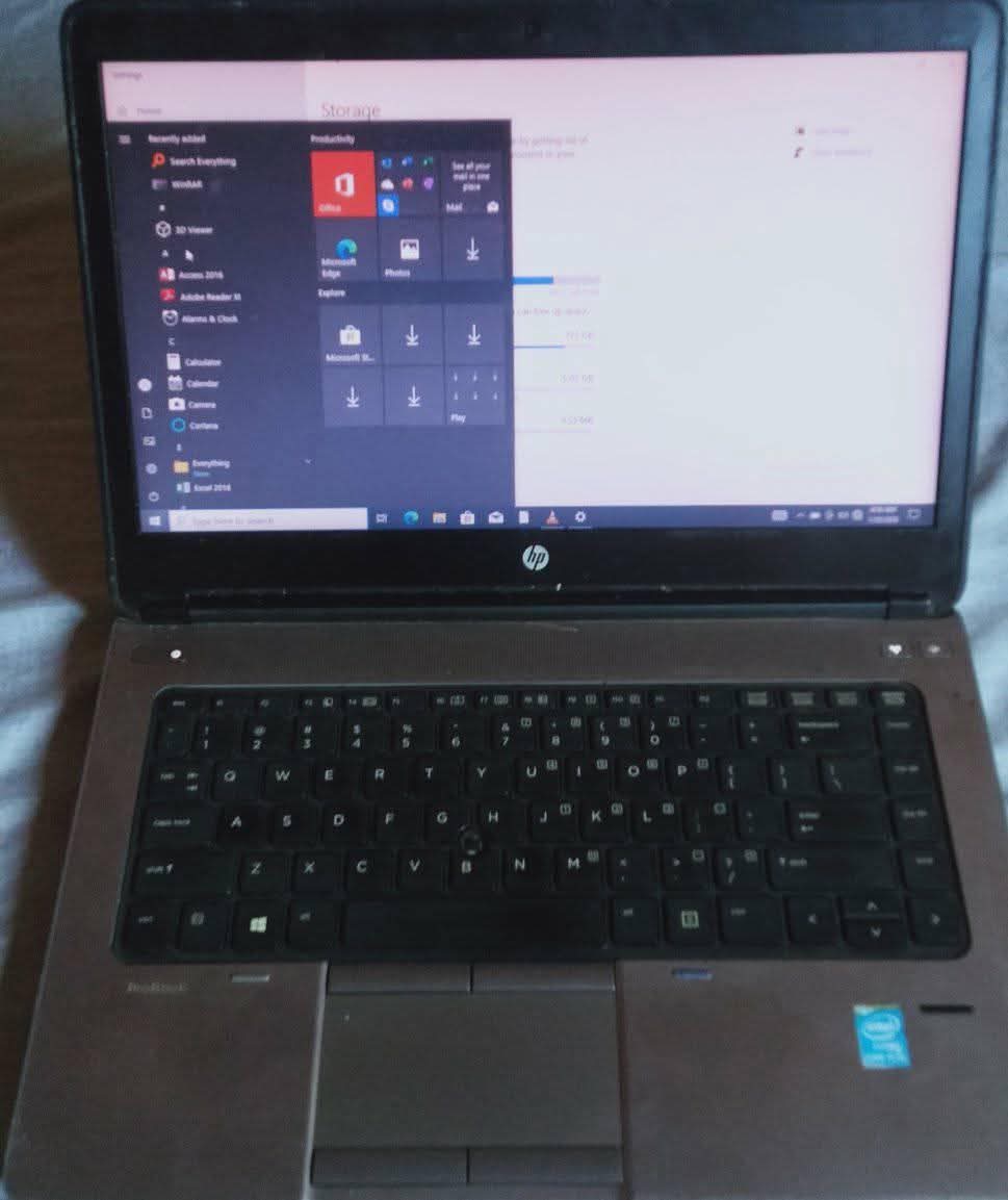 A picture of HP ProBook. Call WhatsApp 0757032282 