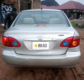 A picture of Distress Super Clean Toyota Corolla Good Engine and gear AC