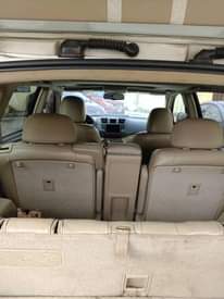 A picture of This is Toyota Highlander 2012 model first body engine untouched