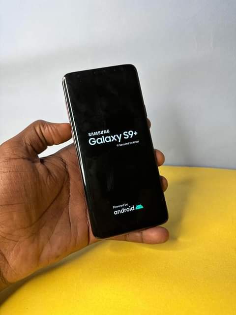 A picture of S9 plus Samsung galaxy