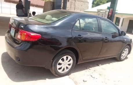 A picture of Toyota Corolla 2009 model In good condition Location Abuja Price
