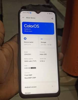 A picture of Oppo A18