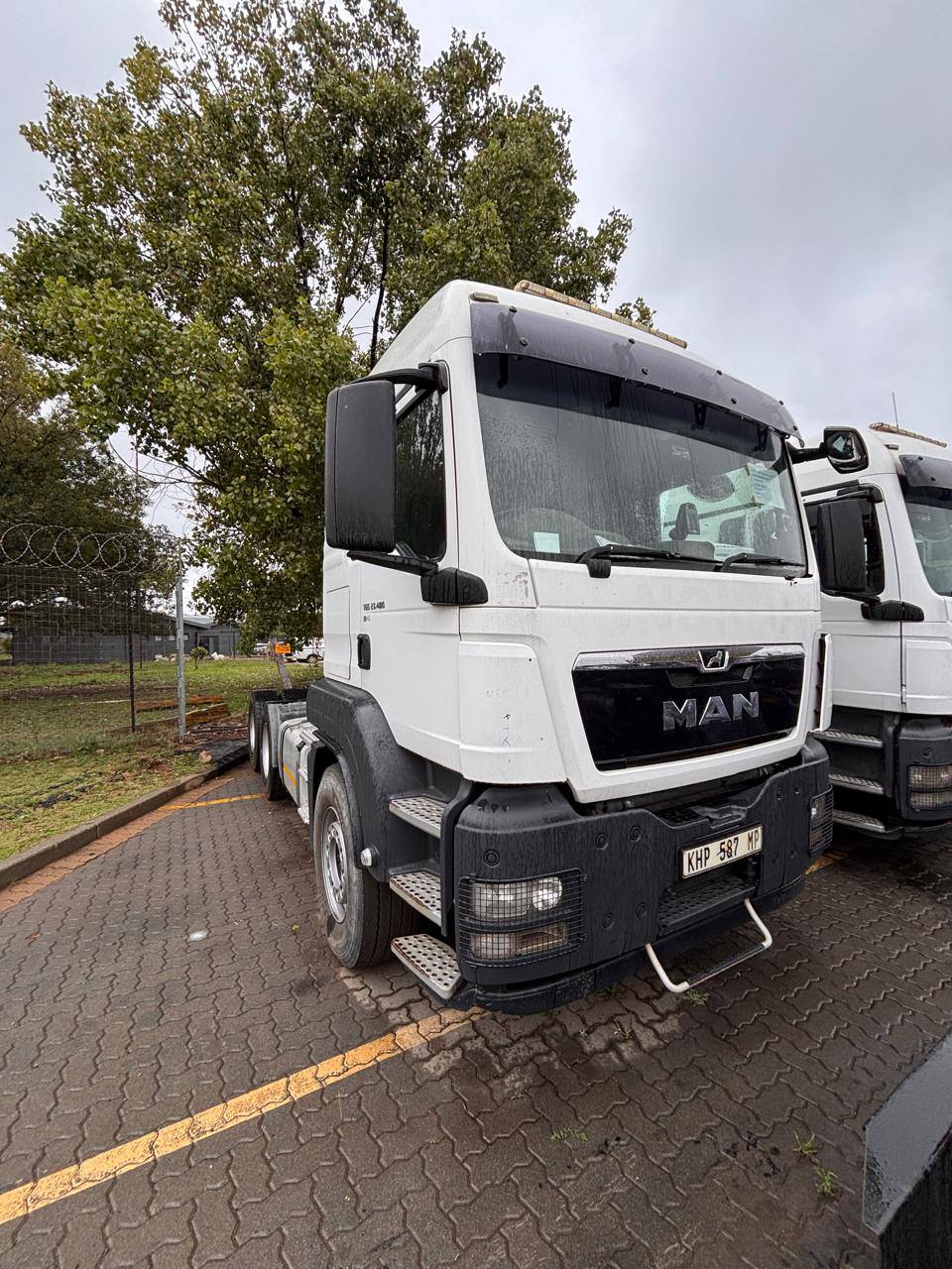 man truck