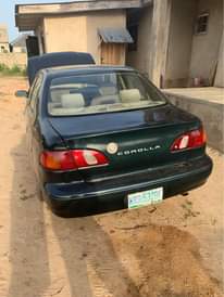 A picture of Toyota corolla