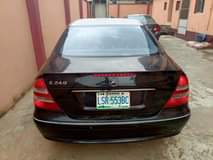 A picture of Mercedes Benz E240