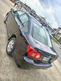 A picture of URGENT SALE Clean Reg 07 Toyota Corolla fabrics seats Engine